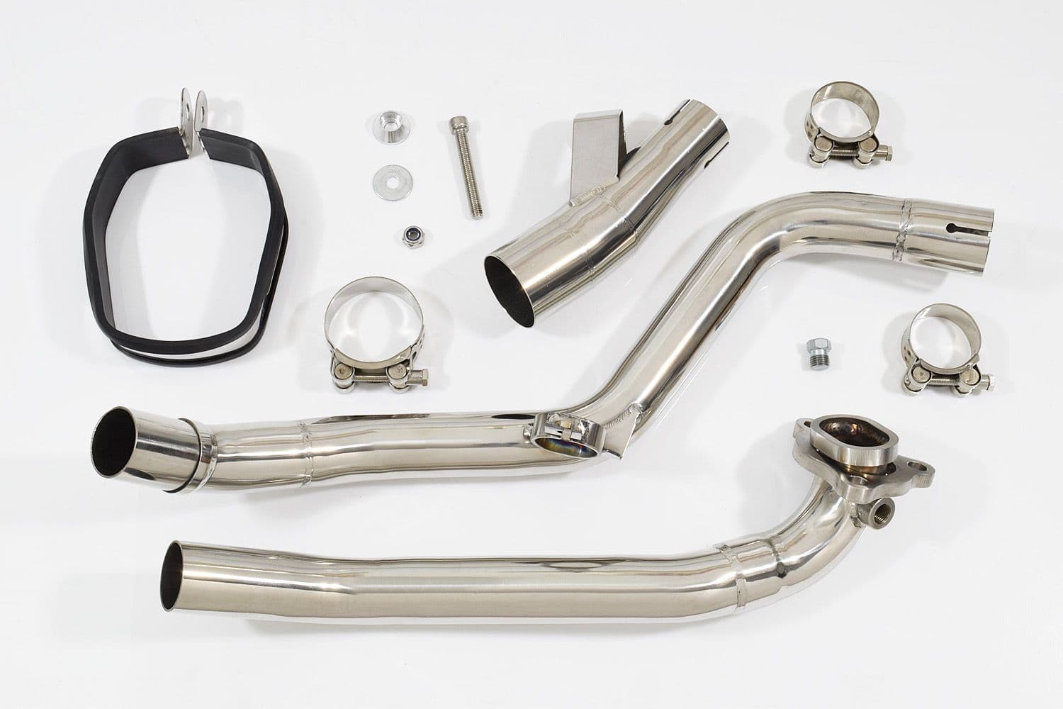 r X-ADV 750 2017-2023 De Cat Exhaust System 300mm Hexagonal