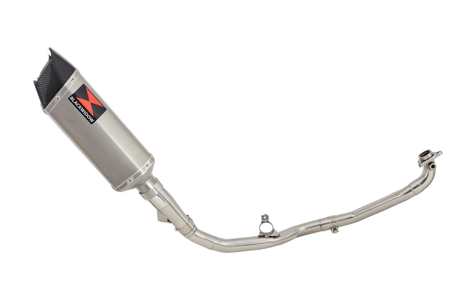 r X-ADV 750 2017-2023 De Cat Exhaust System 300mm Hexagonal