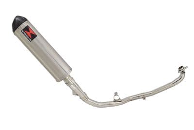 X-ADV 750 2017-2023 De Cat Exhaust System 400mm Oval Stainless Carbon Tip Silencer