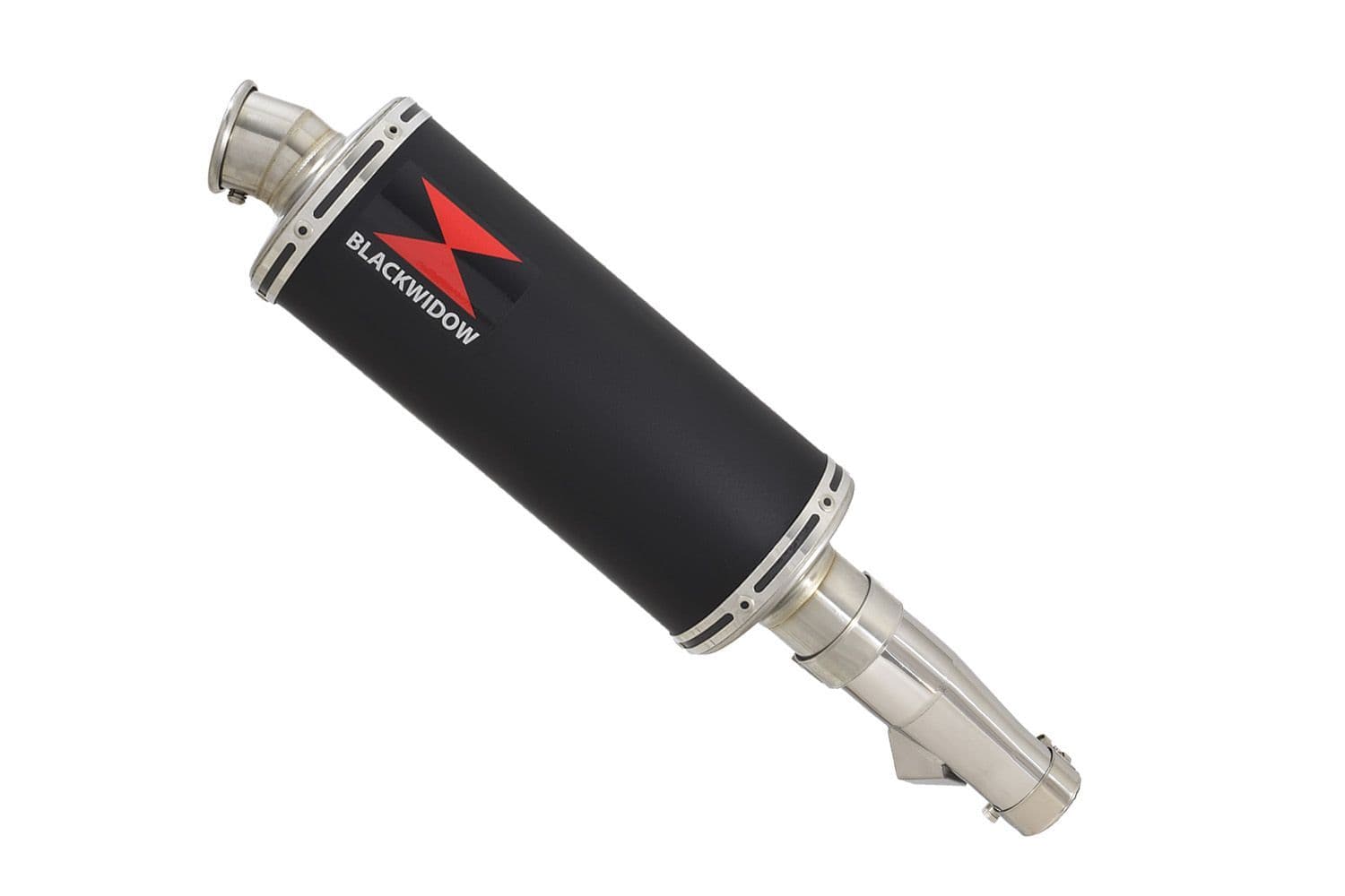 サイレンサー X-ADV 750 2017-2023 Exhaust Silencer 300mm Oval Black Stainless