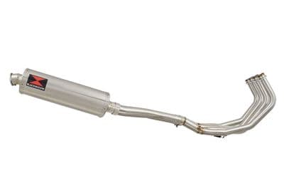 XJ6 Diversion F N 09-15 High De-cat Exhaust System 400mm Oval Stainless Silencer