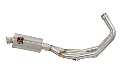 XJ6 Diversion F N 09-15 Low De-cat Exhaust System 230mm Oval Stainless Silencer
