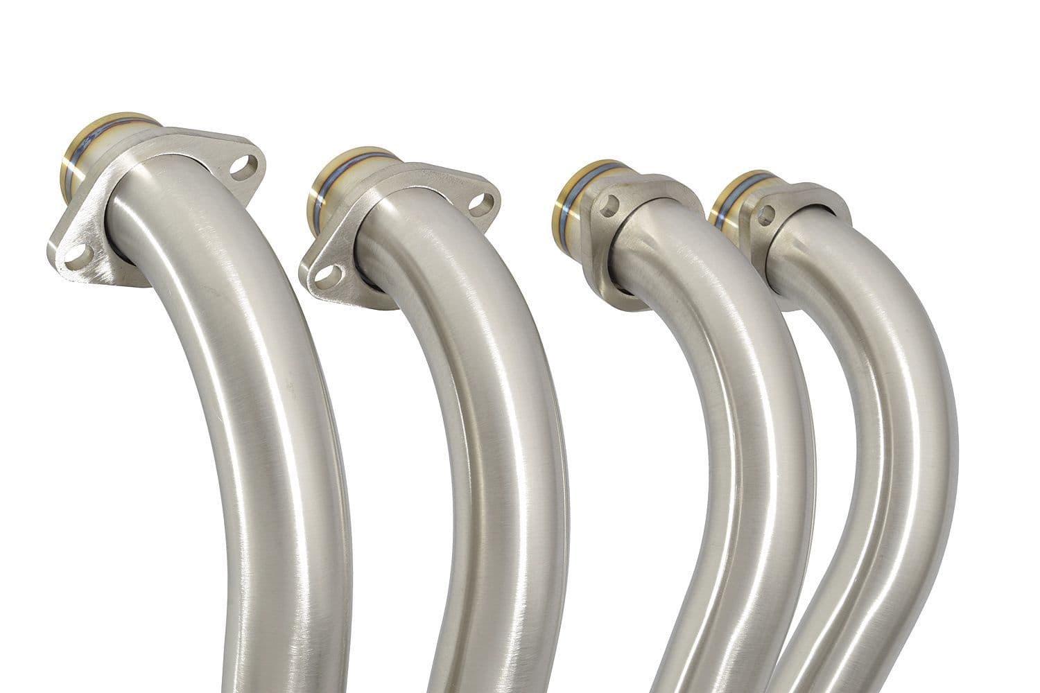 XJR 1200 XJR1200 Exhaust Downpipes and Collector Box Upgraded