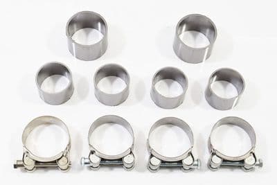 XJR1200 XJR 1200 4-2 Exhaust Collector Box Gasket Seals Rings & Clamps Kit 5