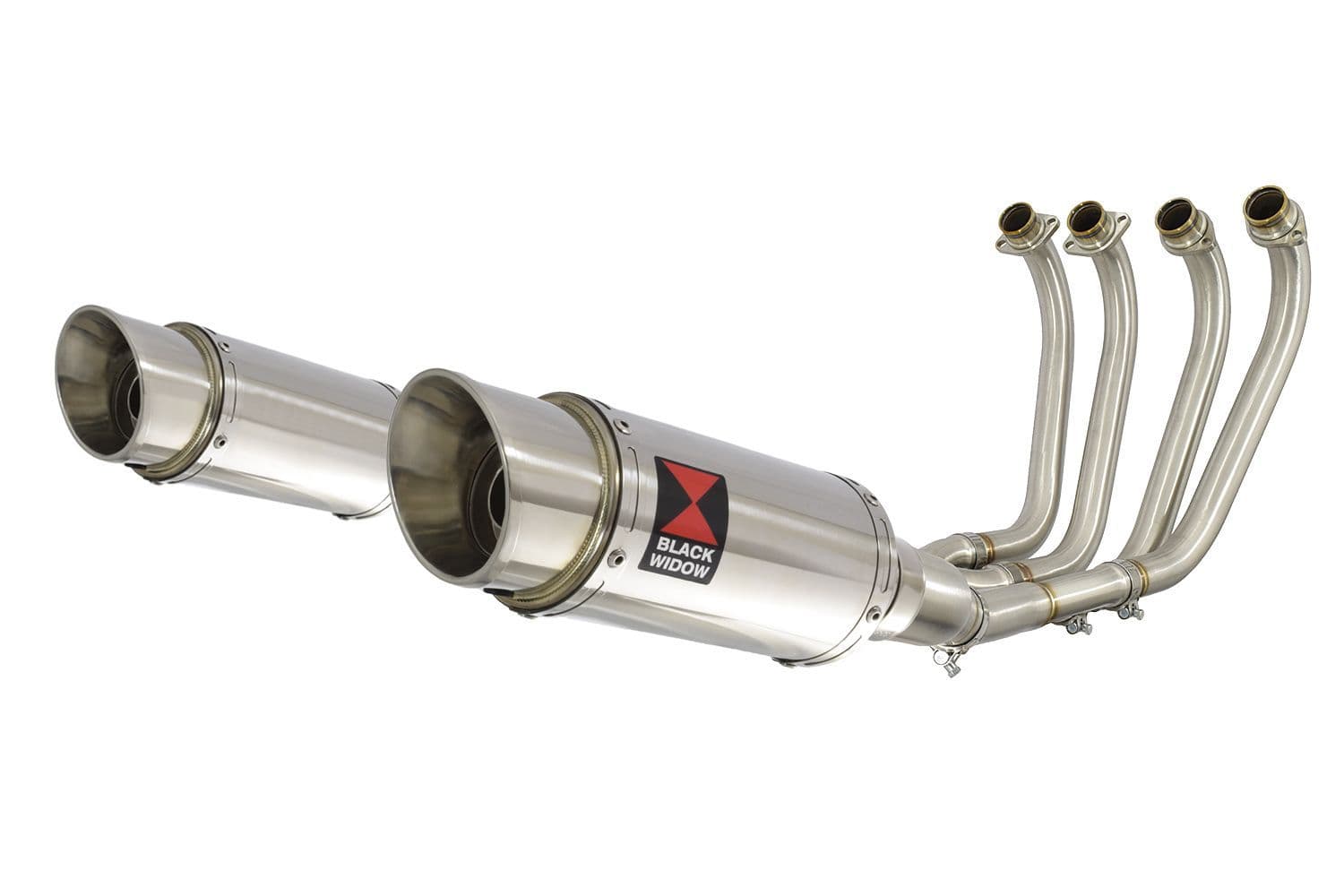 マックス XJR1200 XJR 1200 4-2 Exhaust System 200mm Round Stainless Silencers
