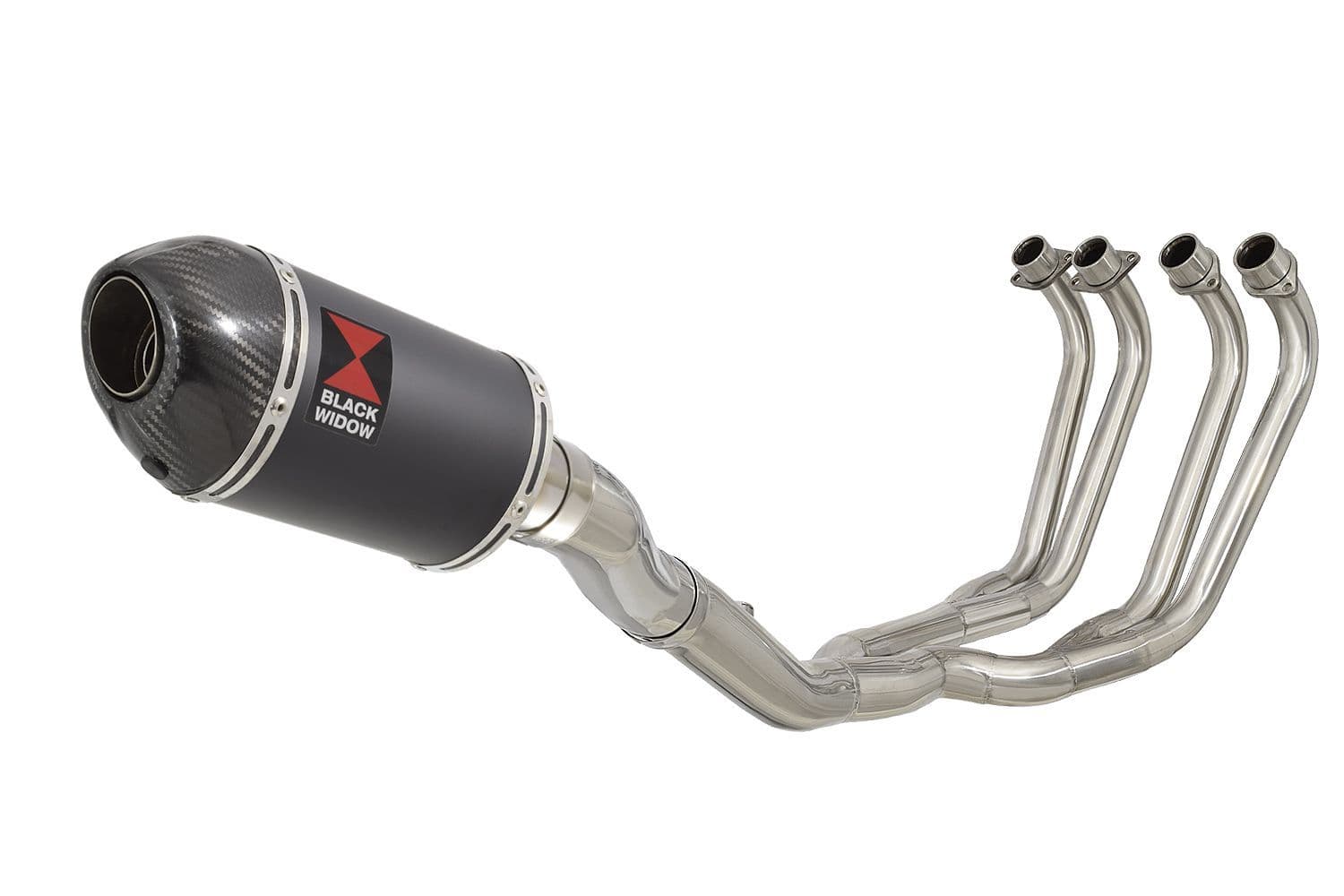 Exhaust Muffler Pace Compatible With Yamaha XJR 1300 / 1200/ SP Stainless Steel Black ✓ Upgrade Your Ride Now - View #6