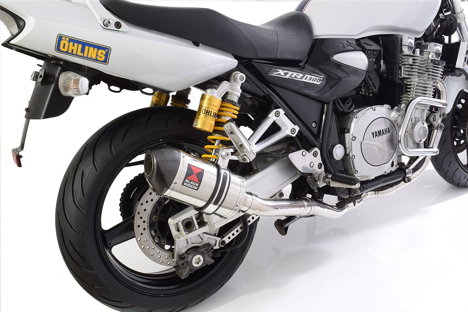 専用ページ　C2 XJR1300 2007-2016 4-1 De-Cat Exhaust System 200mm Oval Stainless
