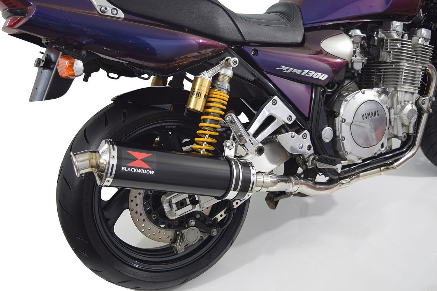 XJR1300 XJR 1300 SP 1998 - 2006 4-1 Exhaust System 400mm Round