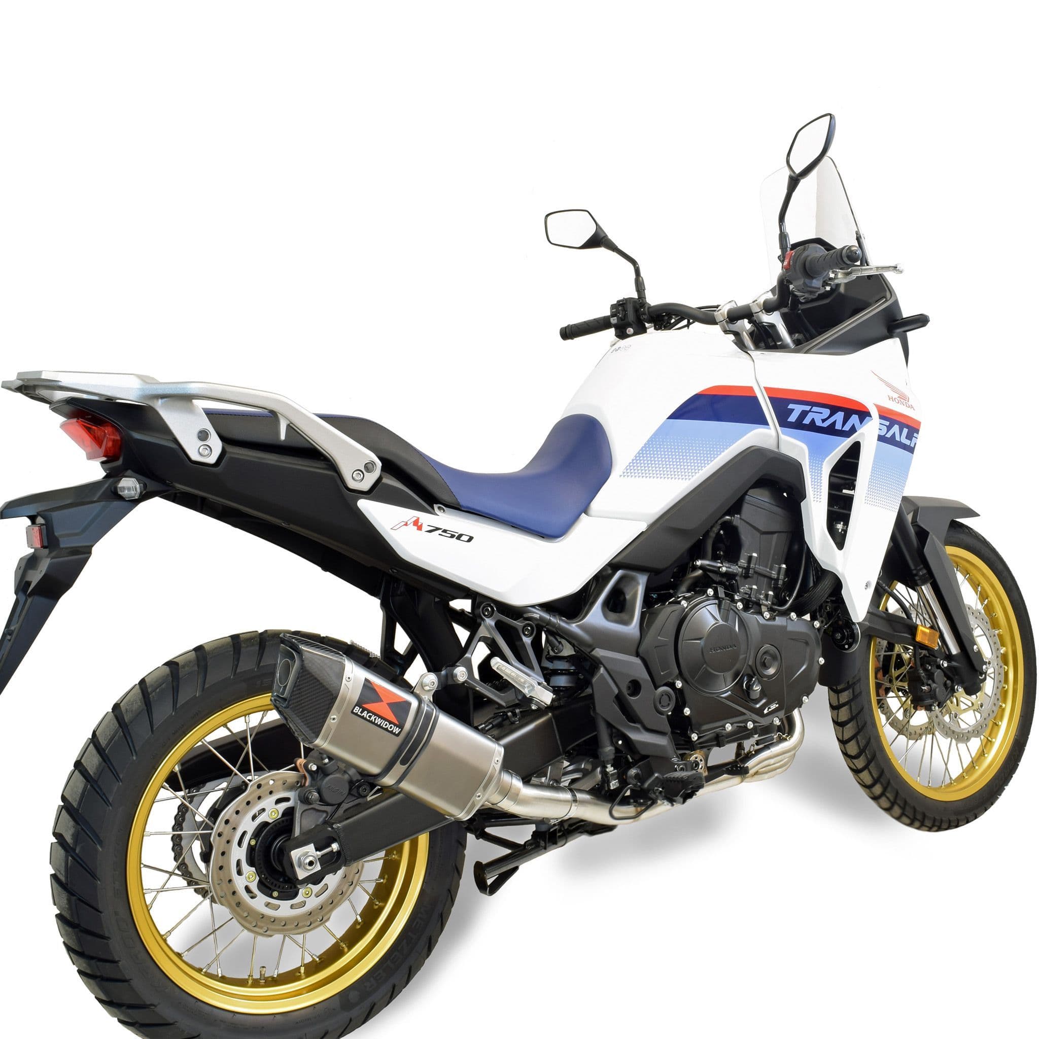 XL Transalp 750 2023 - 2024 Exhaust System 300mm Hexagonal