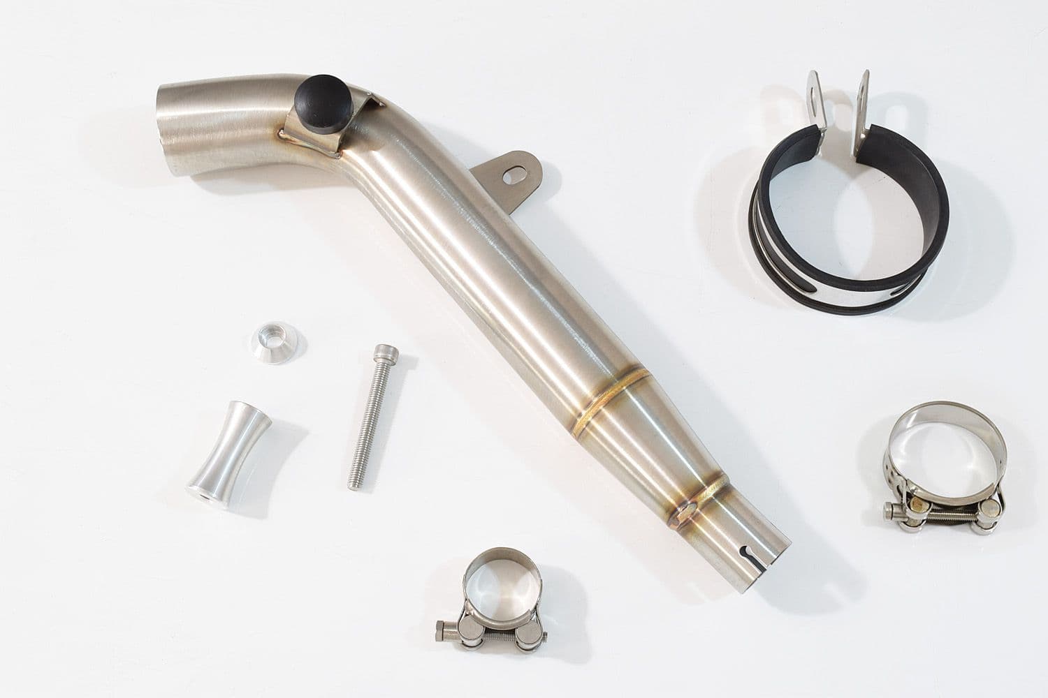 XL125 VARADERO 2007 - 2016 Exhaust Link Pipe and 350mm GP Round