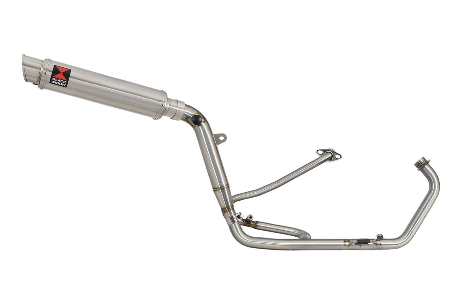 XL125 VARADERO JC32 2001 - 2006 Exhaust System with 360mm GP Round