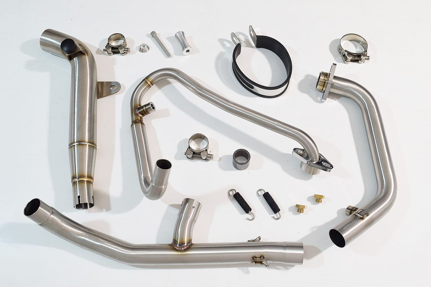XL125 VARADERO JC32 2001 - 2006 Exhaust System with 400mm Oval