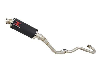 XR125 XR125L 2003-2010 Exhaust System 300mm Round Black Stainless Silencer