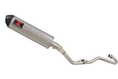 XR125 XR125L 2003-2010 Exhaust System 400mm Oval Stainless Carbon Tip Silencer