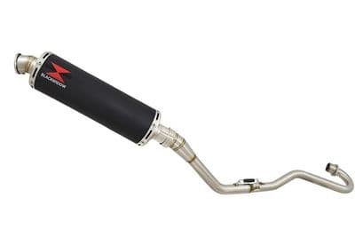 XR125 XR125L 2003-2010 Exhaust System 400mm Round Black Stainless Silencer