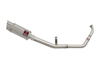XSR 125 2021 - 2024 De - Cat Exhaust System 200mm Round Stainless Silencer