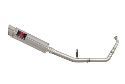 XSR 125 2021 - 2024 De - Cat Exhaust System 360mm GP Round Stainless Silencer
