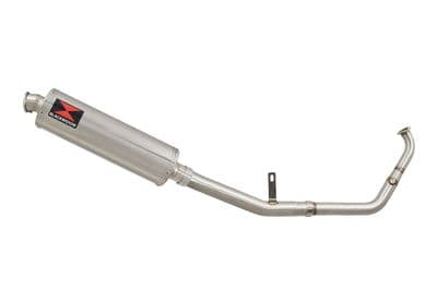 XSR 125 2021 - 2024 De - Cat Exhaust System 400mm Oval Stainless Silencer