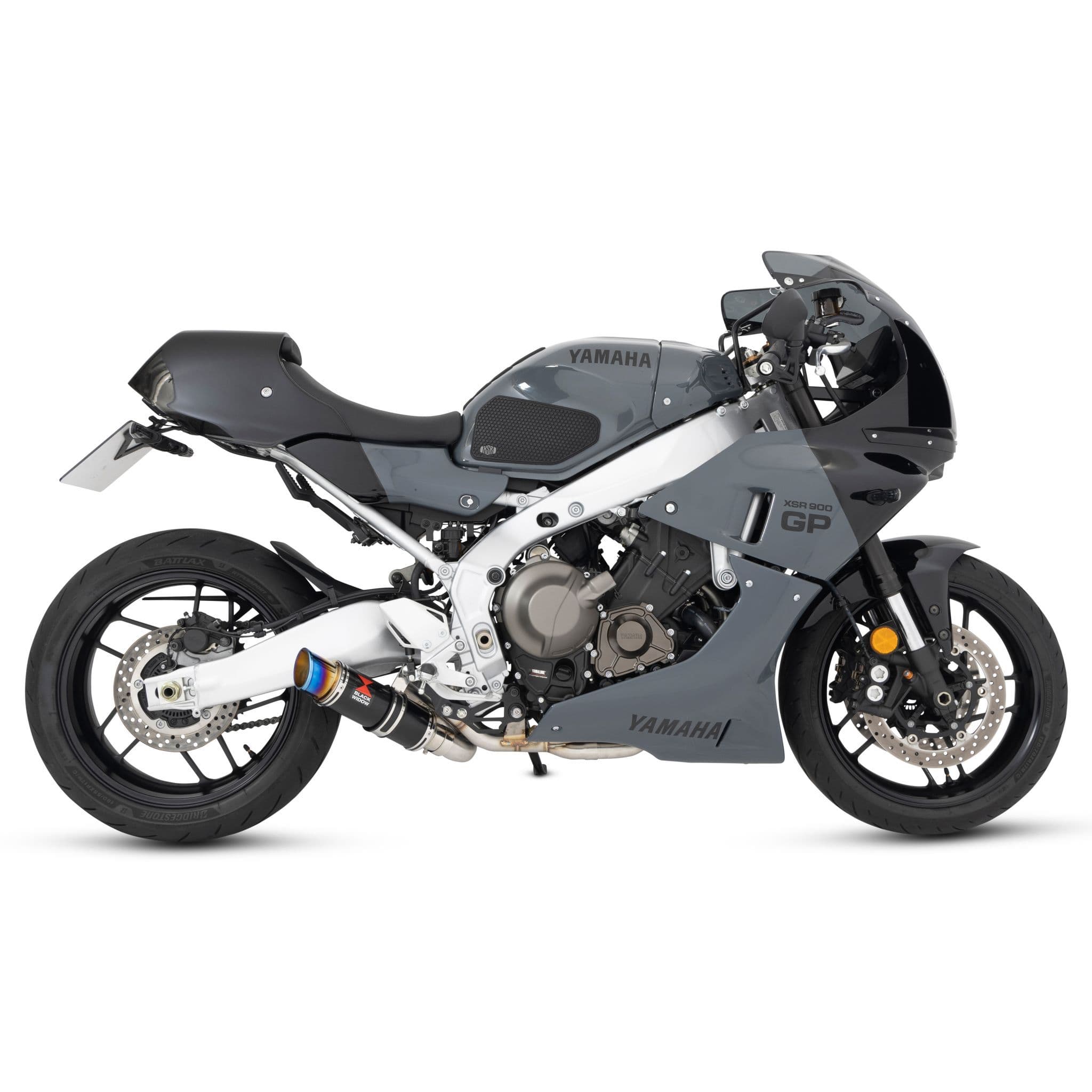 のの XSR 900 / GP 2022-2023 Exhaust System 230mm GP Round Blue