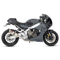 XSR 900/GP 2024-2026 High Level Exhaust System 300 mm Hexagonal Stainless Steel Carbon Tip Silencer