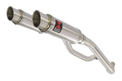 XT 660 XT660X XT660R 2004-2016 Exhaust Silencers 230mm GP Round Stainless