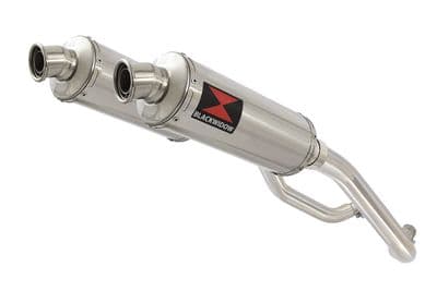 XT 660 XT660X XT660R 2004-2016 Exhaust Silencers 300mm Round Stainless