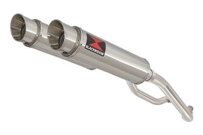 XT 660 XT660X XT660R 2004-2016 Exhaust Silencers 360mm GP Round Stainless