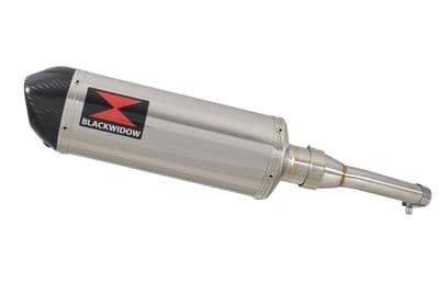 XT125R XT125X Exhaust Silencer Kit 300mm Oval Stainless Carbon Tip