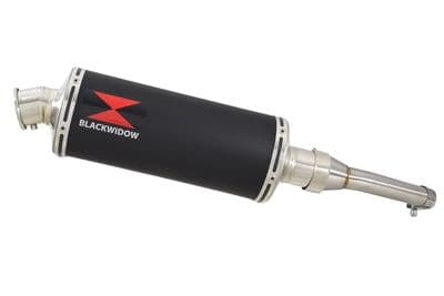XT125R XT125X Exhaust Silencer Kit 300mm Round Black Stainless