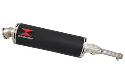 XT125R XT125X Exhaust Silencer Kit 400mm Round Black Stainless