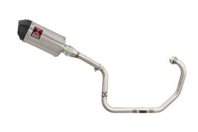 XT125R XT125X Exhaust System 200mm Oval Stainless Carbon Tip Silencer