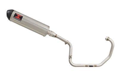 XT125R XT125X Exhaust System 400mm Oval Stainless Carbon Tip Silencer