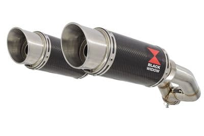XT660Z TENERE 2008-2017 Exhaust Silencer Kit 200mm Round Carbon
