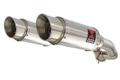 XT660Z TENERE 2008-2017 Exhaust Silencer Kit 200mm Round Stainless