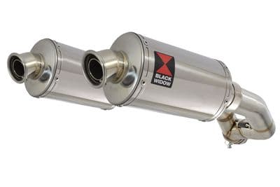 XT660Z TENERE 2008-2017 Exhaust Silencer Kit 230mm Oval Stainless