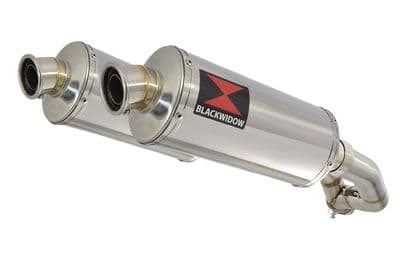 XT660Z TENERE 2008-2017 Exhaust Silencer Kit 300mm Oval Stainless