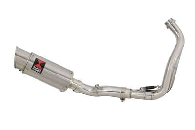 XTribute 700 2021 - 2022 De-Cat Exhaust System 200mm Round Stainless Silencer