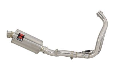 XTribute 700 2021 - 2022 De-Cat Exhaust System 230mm Oval Stainless Silencer