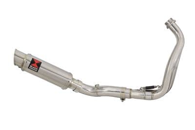 XTribute 700 2021 - 2022 De-Cat Exhaust System 230mm Round Stainless Silencer