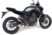 XTribute 700 2021 - 2022 De-Cat Exhaust System 300mm Oval Stainless Silencer