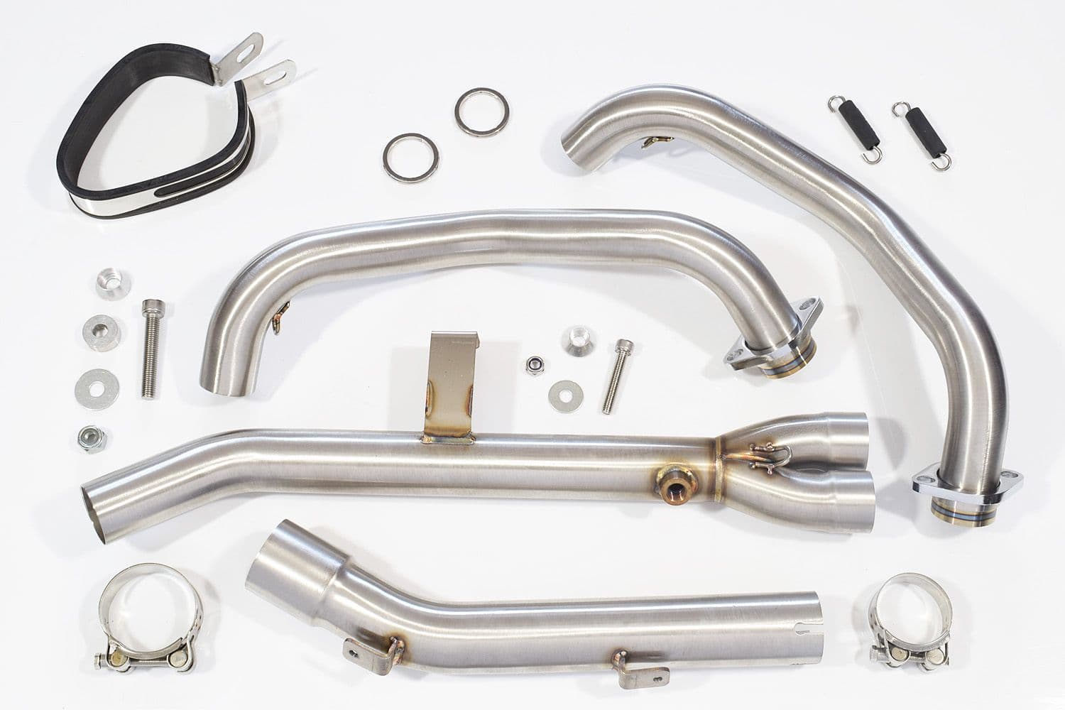 XTZ XT 700 Tenere 2018-2020 De-Cat Exhaust System 300mm Tri Oval Black ...