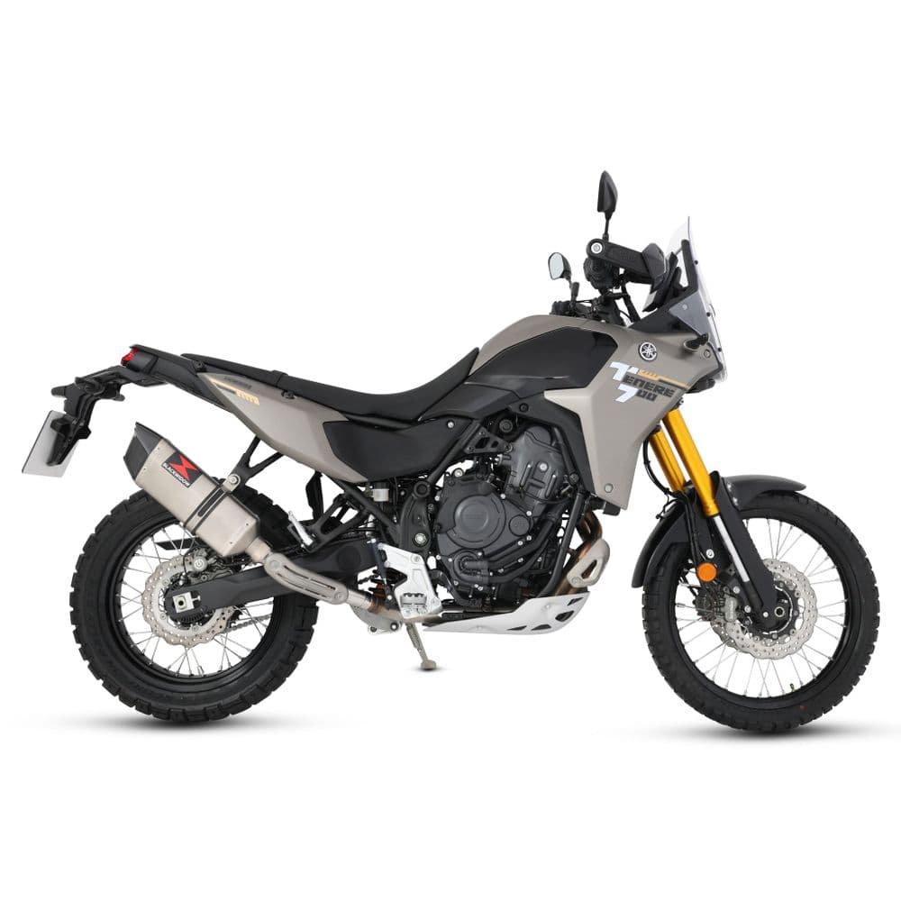 XTZ XT 700 TENERE 2025 - 2026 Exhaust Silencer Kit 300mm Hexagonal ...