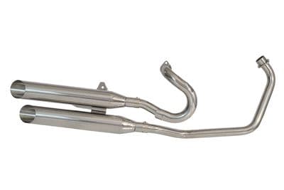 XV535 XV 535 VIRAGO EXHAUST SYSTEM WITH SILENCERS STAINLESS STEEL