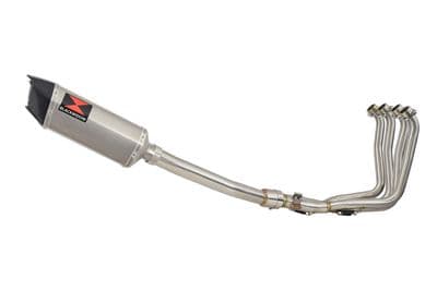 Yamaha YZF R1 98-01 Exhaust System with 300mm Hexagonal Stainless Carbon Tip Silencer
