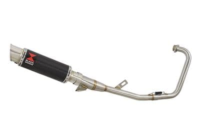 YBR 125 2004 - 2017 Full Exhaust System 230mm GP Round Carbon Silencer