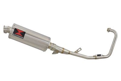 YBR 125 2004 - 2017 Full Exhaust System 300mm Round Stainless Silencer