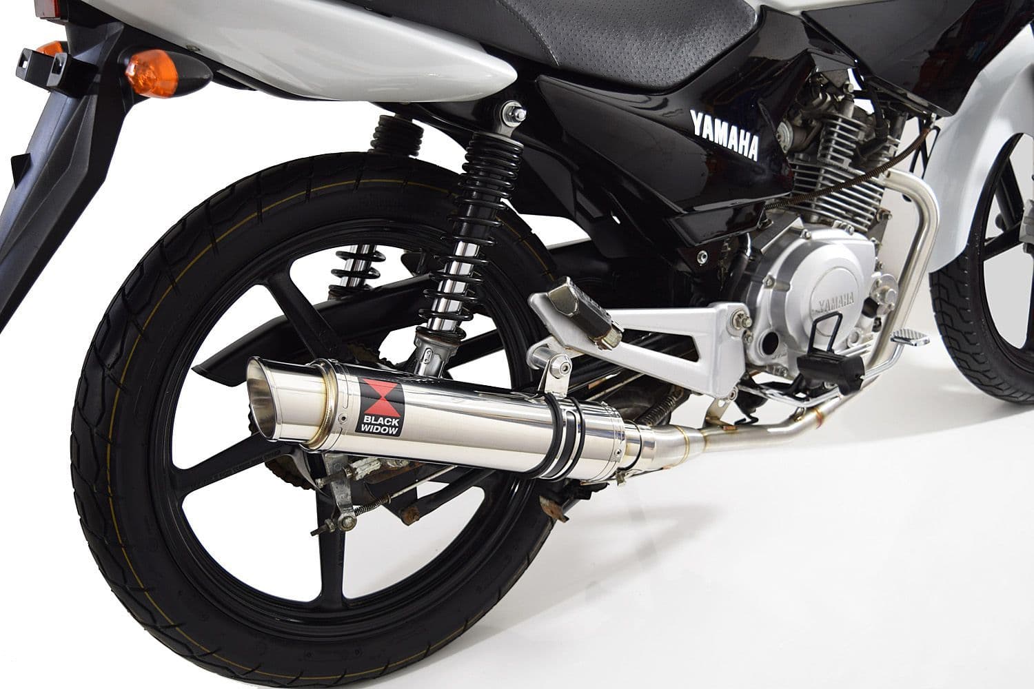 YBR 125 2004 - 2017 Full Exhaust System 350mm GP Round