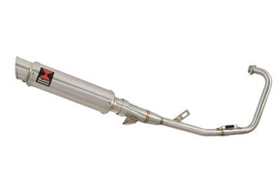 YBR 125 2004 - 2017 Full Exhaust System 350mm GP Round Stainless Silencer