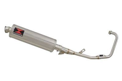 YBR 125 2004 - 2017 Full Exhaust System 400mm Oval Stainless Silencer