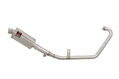 YS125 2017-2020 Exhaust System 230mm Oval Stainless Silencer